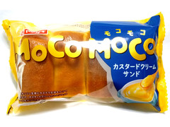 ヤマザキ モコモコ カスタードクリームサンド 商品写真