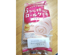 ヤマザキ 5つに切ったロールケーキ イチゴ 商品写真