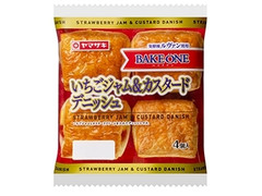 ヤマザキ BAKE ONE いちごジャム＆カスタードデニッシュ 商品写真