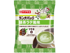 ヤマザキ ランチパック 緑茶ラテ風味 商品写真