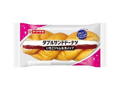 ヤマザキ ドーナツステーション ダブルサンドドーナツ いちごジャム＆ホイップ 袋1個
