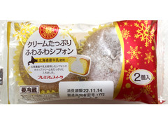 ヤマザキ PREMIUM SWEETS クリームたっぷりふわふわシフォン 商品写真