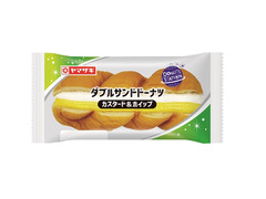 ヤマザキ ダブルサンドドーナツ カスタード＆ホイップ 商品写真