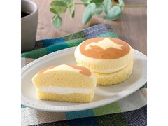 ヤマザキ 北海道チーズ蒸しケーキのミルククリームサンド
