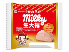 ヤマザキ やわらか生大福 いちごミルキーホイップ 商品写真