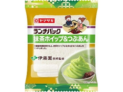 ヤマザキ ランチパック 抹茶ホイップ＆つぶあん 伊藤園茶師監修 袋2個