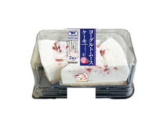 ヤマザキ ヨーグルトムースケーキ ヤスダヨーグルト風味 いちごジャム入り 商品写真