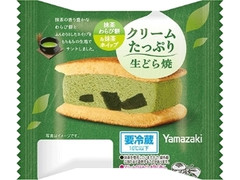 ヤマザキ クリームたっぷり生どら焼 抹茶わらび餅＆抹茶ホイップ