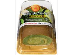 ヤマザキ PREMIUM SWEETS 抹茶クリームロール 北海道産牛乳使用