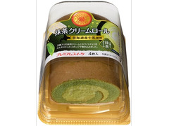 ヤマザキ PREMIUM SWEETS 抹茶クリームロール 北海道産牛乳使用 商品写真