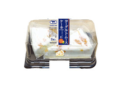 ヤマザキ ヨーグルトムースケーキ ヤスダヨーグルト風味 マンゴーソース入り 商品写真