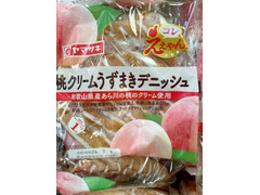 ヤマザキ 桃クリームうずまきデニッシュ 商品写真