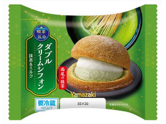 ヤマザキ ダブルクリームシフォン 抹茶＆ミルク