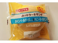ヤマザキ ホットケーキサンド カマンベールチーズクリーム＆ハニーマーガリン風味クリーム 商品写真