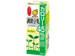 マルサン 調整豆乳 カロリー45％オフ パック200ml