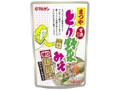 マルサン まつや とり野菜みそ 甘酒仕立て麹鍋スープ 商品写真