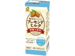 毎日おいしいアーモンドミルク 砂糖不使用 パック200ml