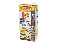 マルサン 豆乳飲料 麦芽コーヒー カロリー50％オフ パック1000ml