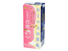 マルサン ひとつ上の豆乳 白桃 商品写真