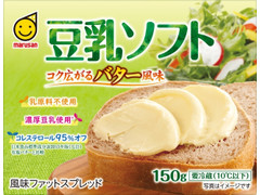 マルサン 豆乳ソフト コク広がるバター風味 商品写真