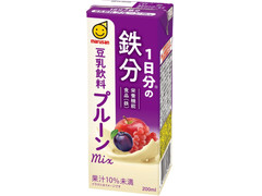 マルサン 1日分の鉄分 豆乳飲料 プルーンmix 商品写真
