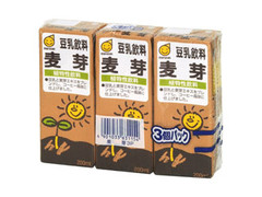 マルサン 豆乳飲料 麦芽 パック200ml×3