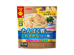 ニッスイ たんぱく質がとれるおさかなで作った麺 チーズの旨味カルボナーラ