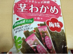 なとり 茎わかめ 梅味