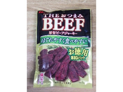 なとり - なとり「お徳用BIGパック THEおつまみBEEF厚切りビーフジャーキー」 8袋 Amazon | なとり ビーフジャーキー The おつまみ BEEF 厚切り お