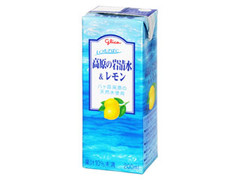 江崎グリコ 高原の岩清水＆レモン 商品写真
