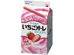 江崎グリコ マイルドいちごオーレ パック500ml