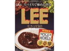 江崎グリコ ビーフカレーLEE スパイスオブザワールド 辛さ×15倍 商品写真