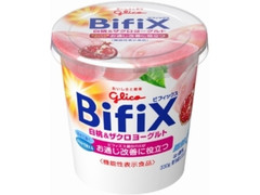 グリコ BifiX 白桃＆ザクロヨーグルト カップ330g