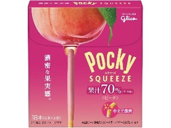 江崎グリコ ポッキー スクイーズ ピーチ 箱6本×3