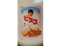 江崎グリコ ビスコ ストロベリーショートケーキ味 商品写真