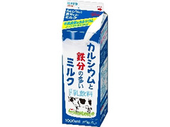 江崎グリコ カルシウムと鉄分の多いミルク パック1000ml