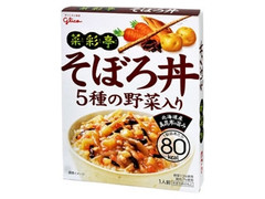 江崎グリコ 菜彩亭 そぼろ丼