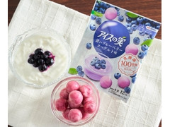 江崎グリコ アイスの実 濃いブルーベリーヨーグルト味 商品写真