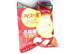 江崎グリコ アイスの実 濃厚白桃ヨーグルト味 商品写真