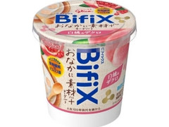 BifiX おなかに素材＋ヨーグルト 白桃＆ザクロ カップ330g