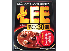 江崎グリコ ビーフカレーLEE 辛さ×30倍