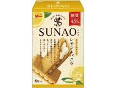 江崎グリコ SUNAO クリームサンド レモン＆バニラ 商品写真