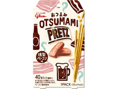 江崎グリコ おつまみプリッツ 燻製ベーコン味 商品写真
