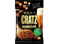 江崎グリコ 糖質オフクラッツ チキンの黒胡椒仕立て 商品写真