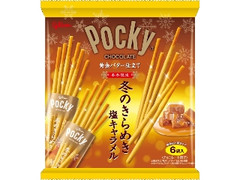 冬のきらめきポッキー 塩キャラメル 6袋