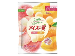 江崎グリコ アイスの実 白桃黄桃