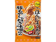 江崎グリコ ごちうま ごはんによくあう。豚もやしのねぎ味噌炒め 商品写真