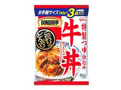 DONBURI亭 牛丼 3食パック 袋420g