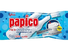 グリコ パピコ ホワイトサワー 袋80ml×2