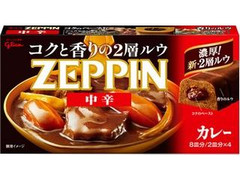 グリコ ZEPPIN カレー 中辛 箱190g